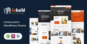 Lebuild 2.0.0 – Construction Industry Company WordPress Theme