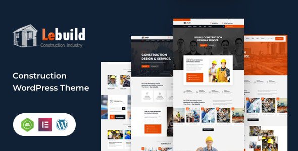 Lebuild 2.0.0 – Construction Industry Company WordPress Theme
