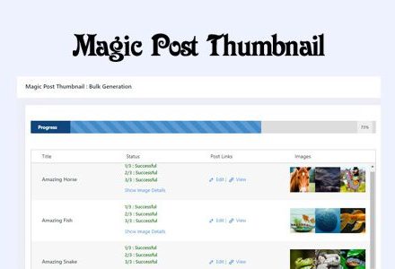 Magic Post Thumbnail Premium 6.0.4