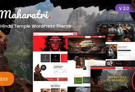 Maharatri 1.2 – Hindu Temple WordPress Theme