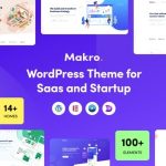 Makro 1.2.9 – WordPress Theme For Saas & Startup