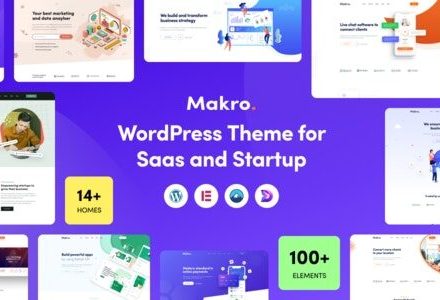 Makro 1.2.9 – WordPress Theme For Saas & Startup