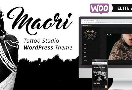 Maori 1.5.1 – Tattoo Studio WordPress Theme