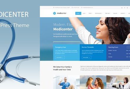 MediCenter 14.9 – Health Medical WordPress Theme