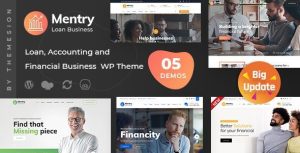 Mentry 2.7.0 – Loan and Financial WordPress Theme