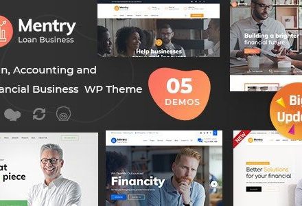 Mentry 2.7.0 – Loan and Financial WordPress Theme