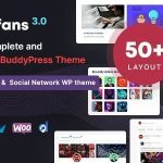 MetaFans 3.3.5 – Community & Social Network BuddyPress Theme