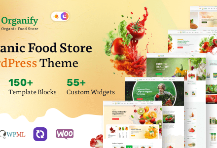 Organify 1.0.0 – Organic Food Products WordPress Theme