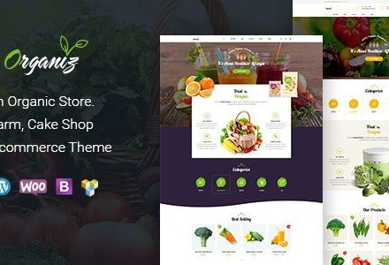 Organiz 2.5 – An Organic Store WooCommerce Theme