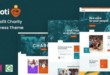 Paroti 1.0.3 – Nonprofit Charity WordPress Theme
