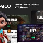 Qamico 1.1.1 – Indie Games Studio WordPress Theme