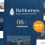 Rehomes 2.0.5 – Real Estate Group WordPress Theme