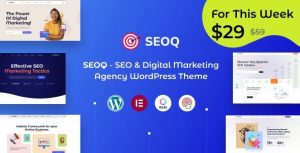 SEOQ 1.0.8 – SEO & Digital Marketing Agency WordPress Theme