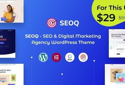 SEOQ 1.0.8 – SEO & Digital Marketing Agency WordPress Theme