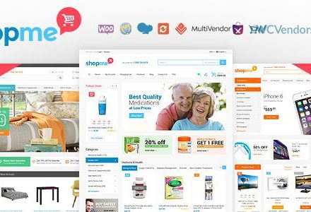 ShopMe 1.6.4 – Multi Vendor Woocommerce WordPress Theme