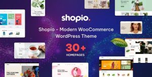 Shopio 1.1.9 – Multipurpose WooCommerce WordPress Theme