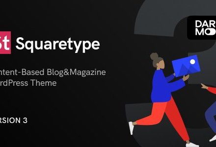 Squaretype 3.1.0 – Modern Blog WordPress Theme