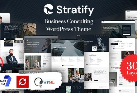 Stratify 1.1 – Business Consulting WordPress Theme
