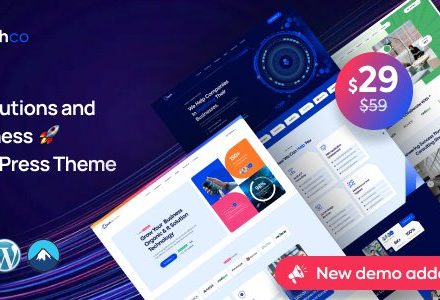 Techco 1.0.2 – IT Solutions & Business WordPress Theme