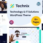 Technix 1.0.4 – Technology & IT Solutions WordPress Theme