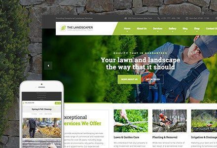 The Landscaper 4.2 – Lawn & Landscaping WP Theme