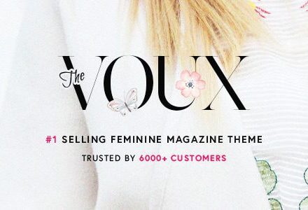 The Voux 6.9.1 – A Comprehensive Magazine WordPress Theme