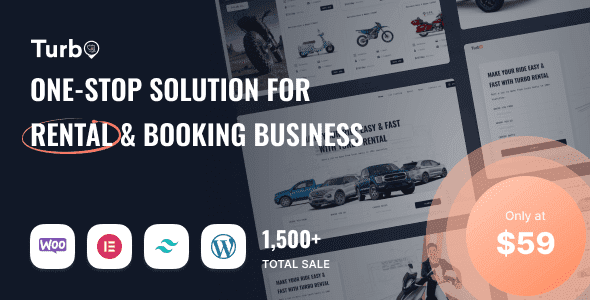 Turbo 12.0.5 – WooCommerce Rental & Booking Theme