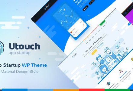 Utouch 3.3.4 – Startup Business and Digital Technology WordPress Theme