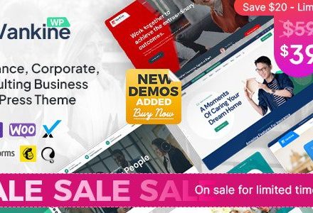 Vankine 1.3.2 – Insurance & Consulting Business WordPress Theme