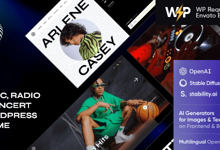 Verse 1.7 – Music, Radio & Concert WordPress Theme