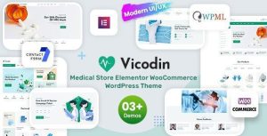 Vicodin 1.1 – Medical Store WordPress Theme