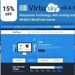 VirtuSky 3.4.1 – Responsive Web Hosting and WHMCS WordPress Theme