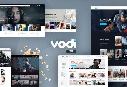 Vodi 1.2.13 – Video WordPress Theme for Movies & TV Shows