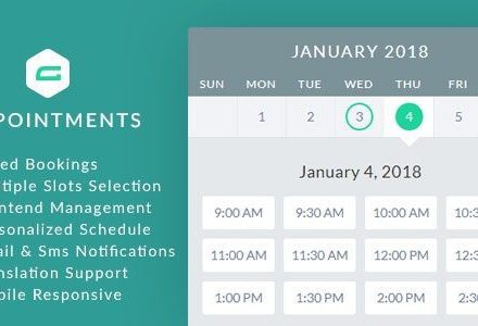gAppointments 1.14.1 – Appointment Booking Addon for Gravity Forms