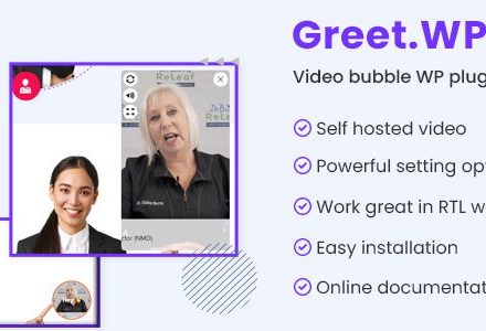 Greet.wp 2.2.9 – Video Bubble WordPress Plugin