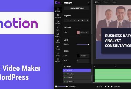 Pmotion 1.2 – Animated GIF and Video Maker for WordPress