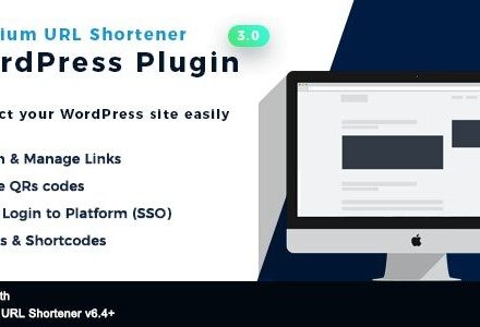 Premium URL Shortener WordPress Plugin 4.0