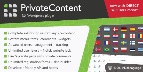 Download Private Content WordPress Plugin