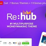 Rehub 19.9.9.7 – Price Comparison, Multi Vendor Marketplace WordPress Theme