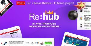 Rehub 19.9.9.7 – Price Comparison, Multi Vendor Marketplace WordPress Theme