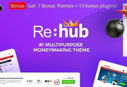 Rehub 19.9.9.7 – Price Comparison, Multi Vendor Marketplace WordPress Theme