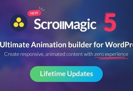 Scroll Magic 5.0.2 – Animation Builder WordPress Plugin