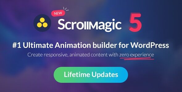 Scroll Magic 5.0.2 – Animation Builder WordPress Plugin
