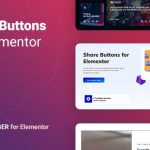 Sharinger 1.0.2 – Share Buttons for Elementor