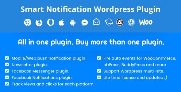 Smart Notification WordPress Plugin 10.3