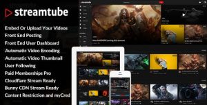 StreamTube 4.16 – Video Streaming WordPress Theme