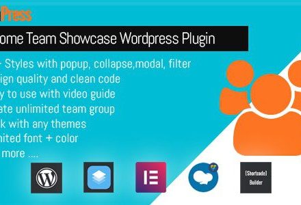 TeamPress 1.6.3 – Team Showcase WordPress Plugin