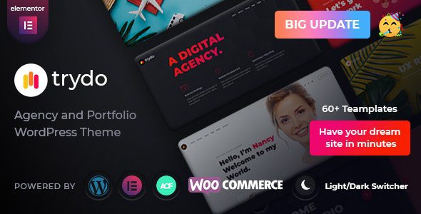 Trydo 1.6.2 – Agency & Portfolio Theme