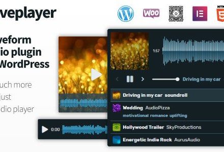 WavePlayer 3.6.2 – Waveform Audio Player for WordPress and WooCommerce