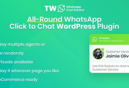 WhatsApp Chat for WordPress and WooCommerce 1.2.0 – WordPress Plugin